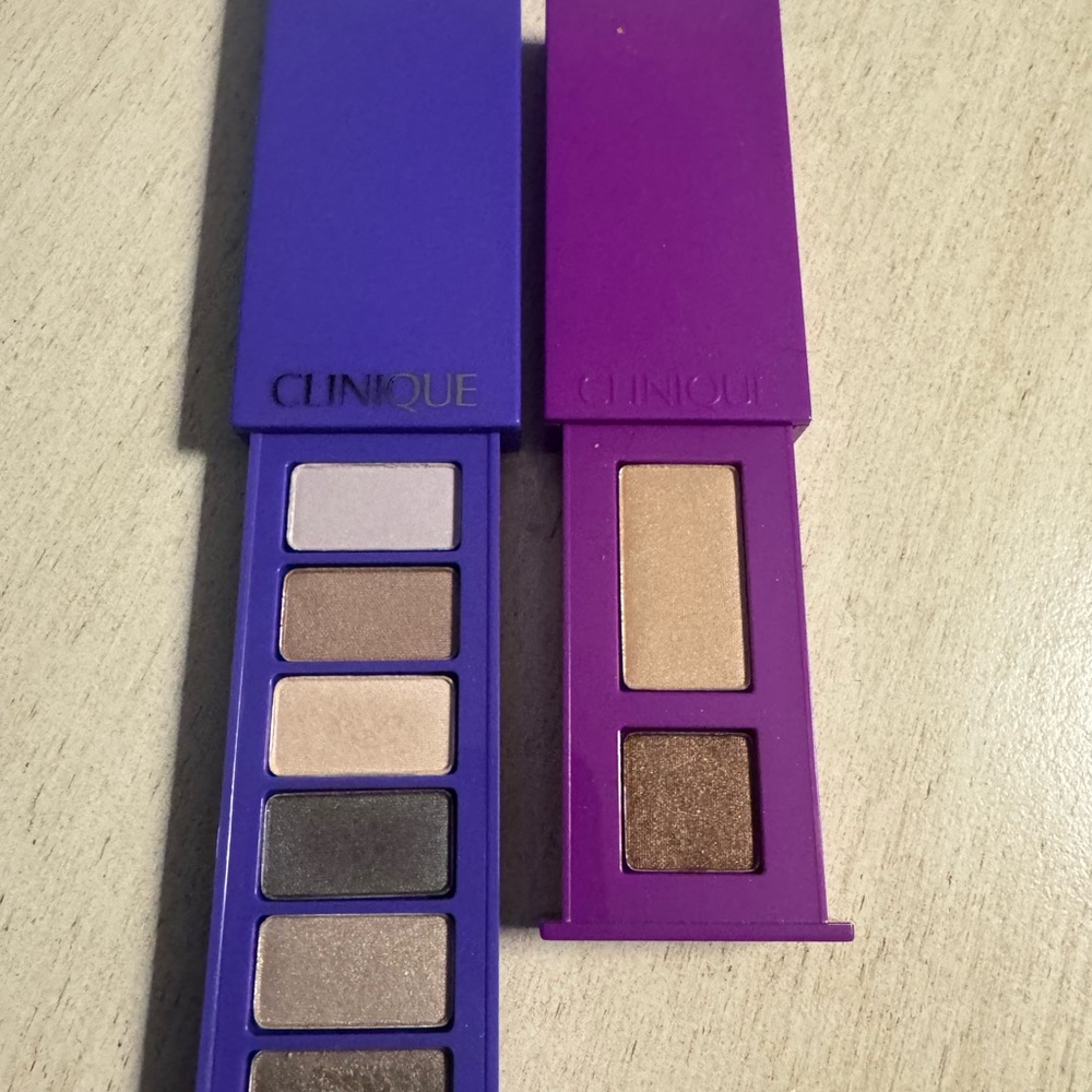 Clinique Eyeshadow Palette - Purple and Gold
